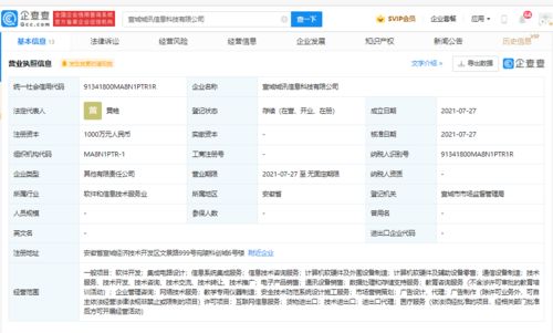 科大訊飛安徽布局再落子，千萬級注冊資本新公司賦能信息系統集成服務
